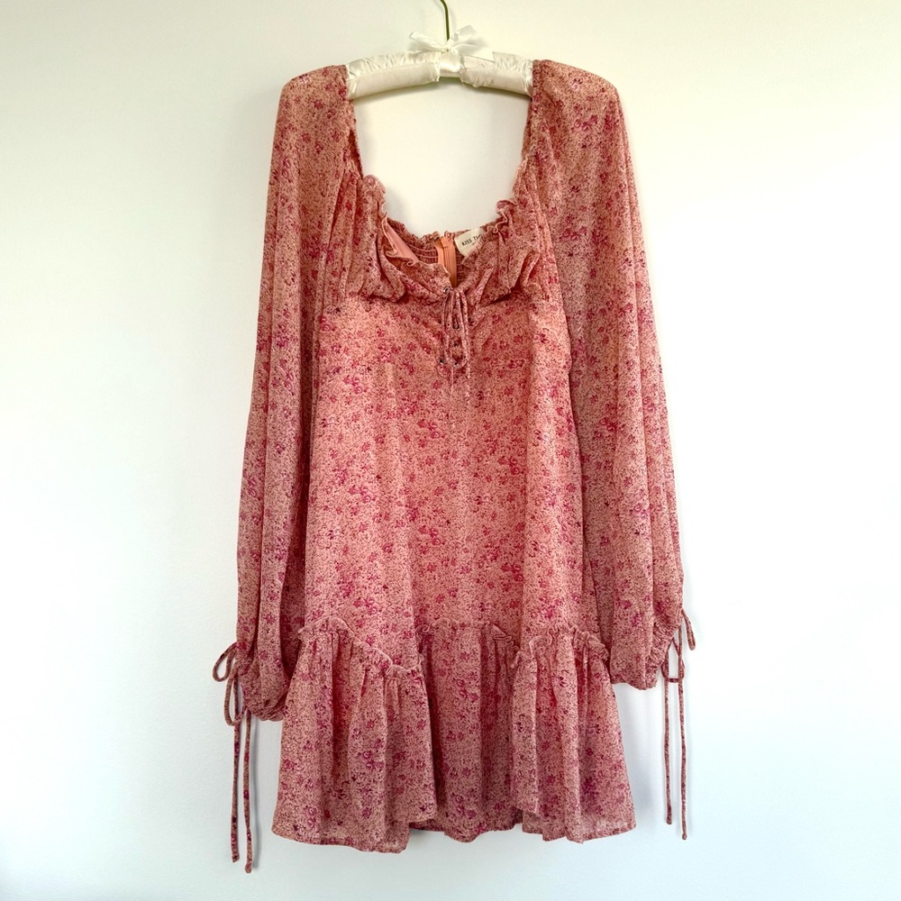 Floral mini dress